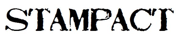 Stampact字体