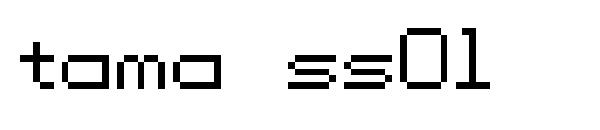 tama ss01字体