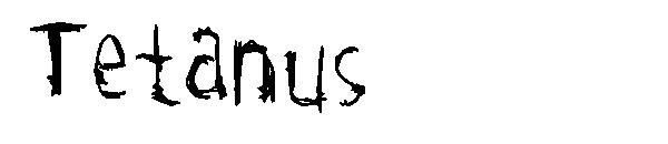 Tetanus字体