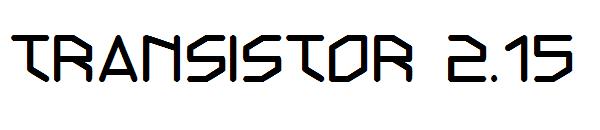 Transistor 2.15字体