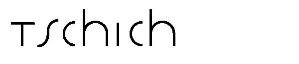 Tschich字体
