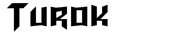 Turok字体