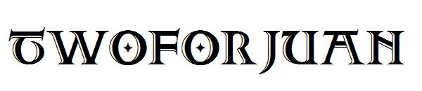 Twoforjuan字体
