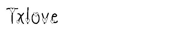 Txlove字体