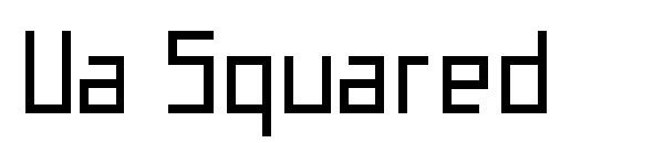 Ua Squared字体