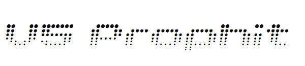 V5 Prophit字体