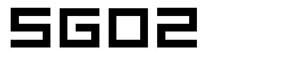 SG02字体下载