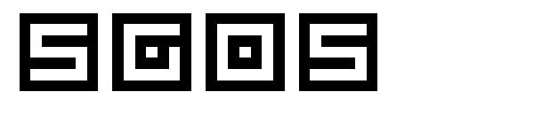 SG05字体下载