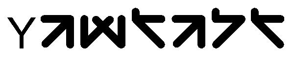 Yawtaht字体