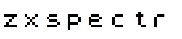 zxspectr字体