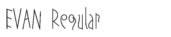 EVAN Regular字体