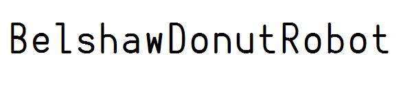 BelshawDonutRobot字体