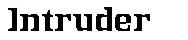 Intruder字体