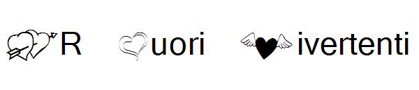 KR Cuori Divertenti字体