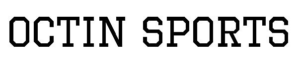 octin sports字体