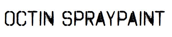 octin spraypaint字体