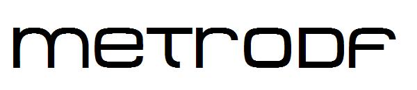 MetroDF字体