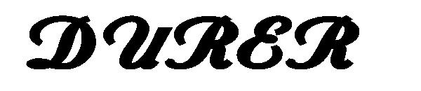 DURER字体