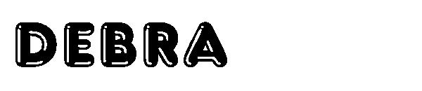 DEBRA字体
