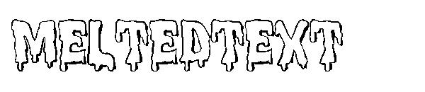 MELTEDTEXT字体