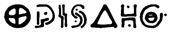 ODISAHG字体