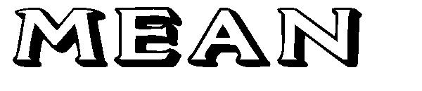 MEAN字体