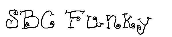 SBC Funky字体