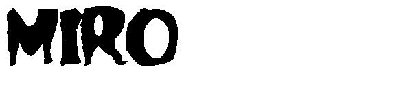 MIRO字体