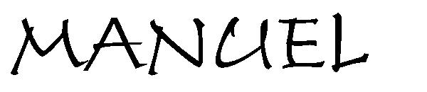 MANUEL字体