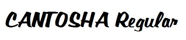 CANTOSHA Regular字体