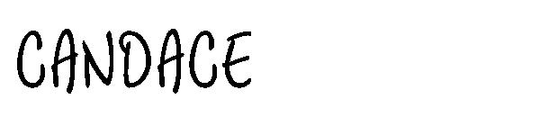 CANDACE字体