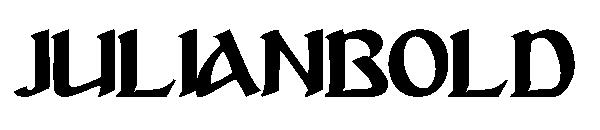 JULIANBOLD字体
