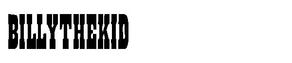 BILLYTHEKID字体