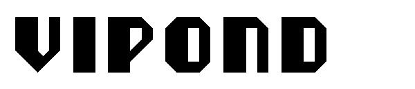 vipond字体