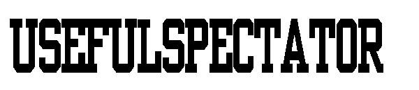USEFULSPECTATOR字体