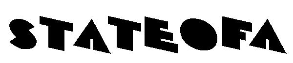 STATEOFA字体