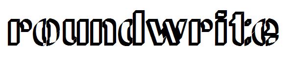 roundwrite字体