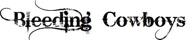 Bleeding_Cowboys字体