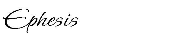 Ephesis字体