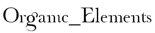 Organic_Elements字体