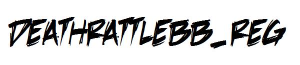 deathrattlebb_reg字体