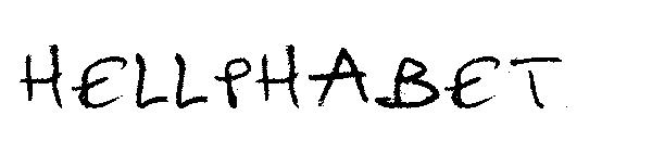 hellphabet字体