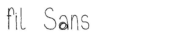 fil Sans字体