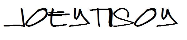 joeytisoy字体