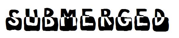 submerged字体