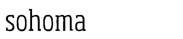 sohoma字体