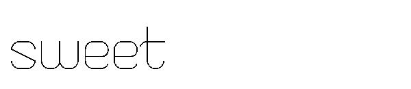 sweet字体