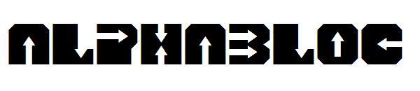 AlphaBloc字体