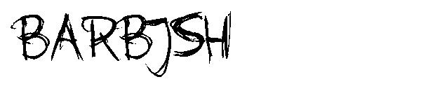 BARBJSH字体