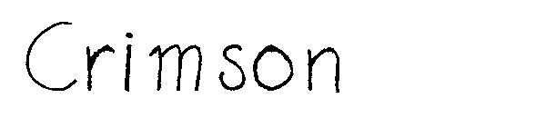 Crimson字体